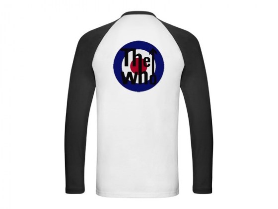 Camiseta Manga Larga The Who Beisbol